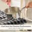 Vanderpump By Anolon Tri-Ply Clad Stainless Cookware Set, 7-Piece, Villa Rosa Pink