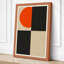 Study in Four Geometric - Wrapped Canvas-131764846-131764854