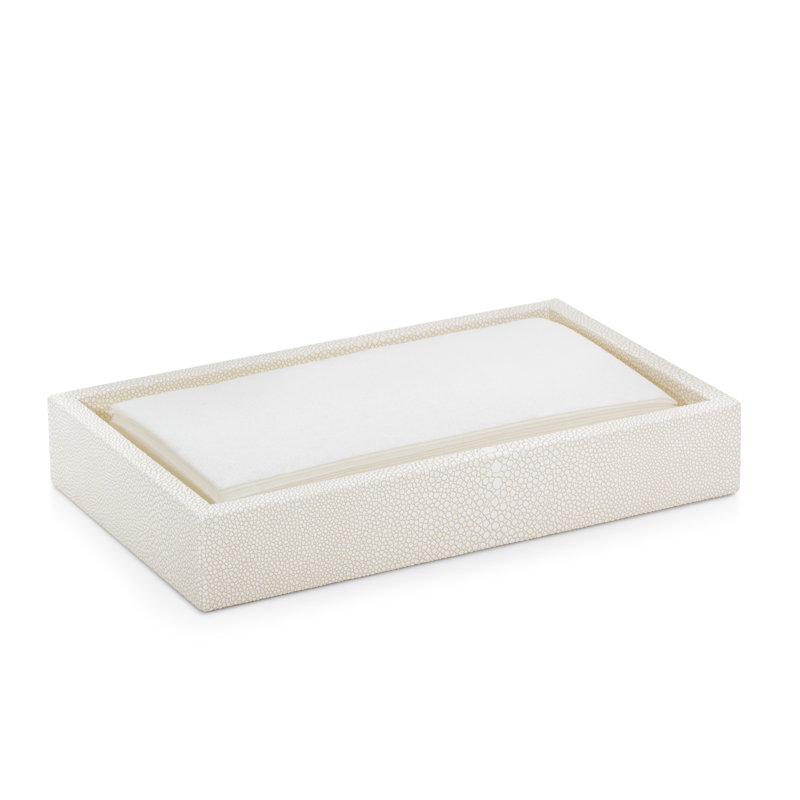 Plateau à serviettes Raye Ivory