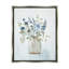 Bb-125-Floater Blue Bouquet In Pot encadré sur toile par Nan-96049786-96049785