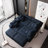 Modular Sectional Sofa with 2 Ottomans (Blue)