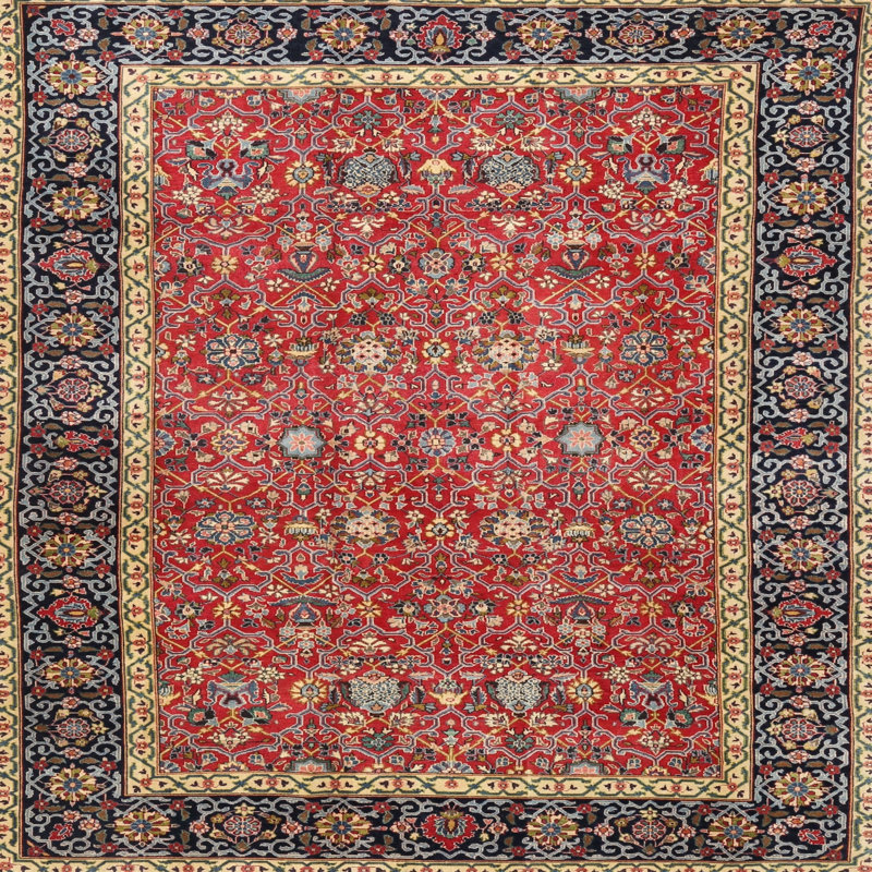 Abelhard Oriental Indoor Rug, Square 6'