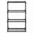4-SHELF WIRE RACK(1PACK) WITH COVER
