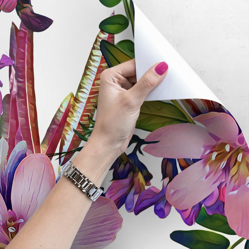 Brenesha 2.5m x 2.5m Matte Mural, 250 x 250cm