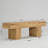 55" Wooden Entraway Bench, Indoor Bench End of Bed bench for Dining Room, Bedroom