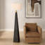 Lampe sur pied conique Cateria