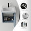 Meuble-lavabo flottant peu encombrant avec lavabo en céramique et portes à fermeture en douceur-133668318