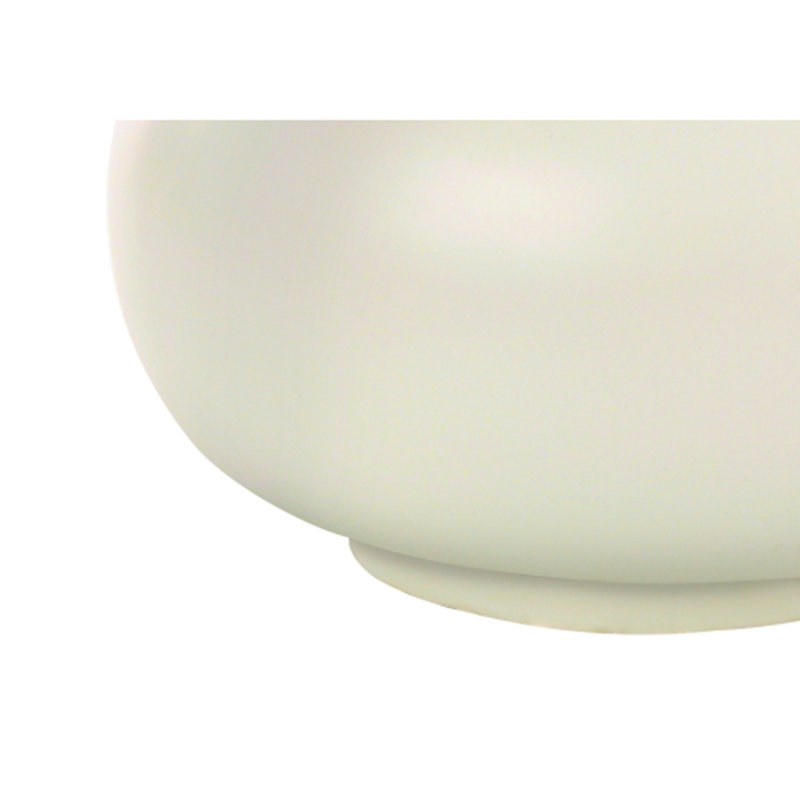 Lampe de table 25 po contemporaine en céramique crème avec abat-jour ivoire / crème pour un éclairage sophistiqué