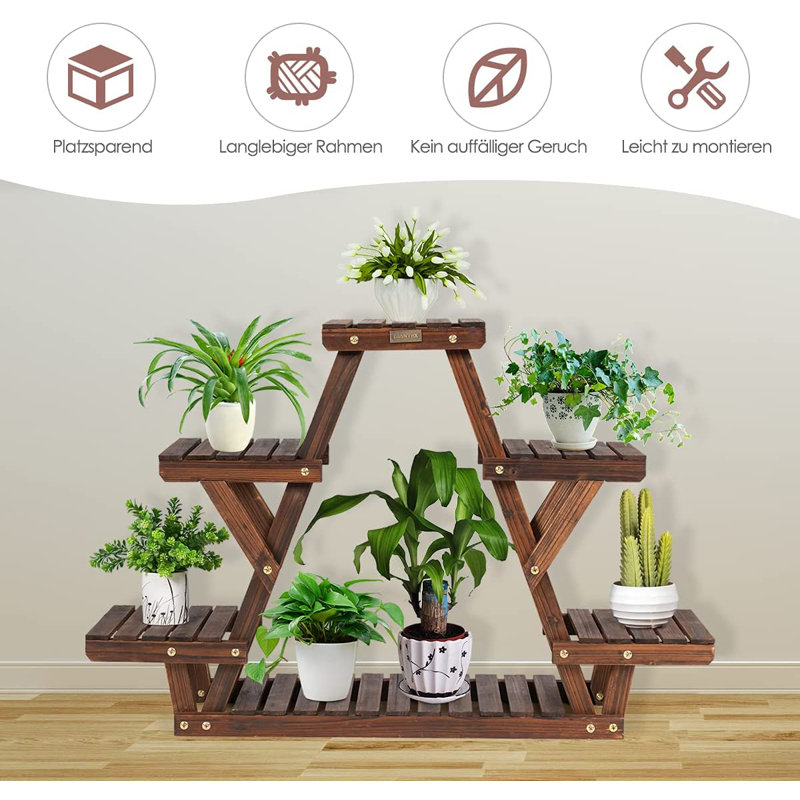 Kernersville Wood Plant Stand