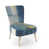 Abstract Blue Polyester Blend 2