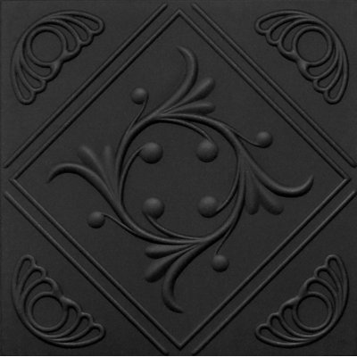 Carreaux de plafond en polystyrène 20 x 20 avec panneaux décoratifs à coller pour une installation facile à faire soi-même, ainsi que pour la rénovation de la maison et du sous-sol. Couronne R. Anet, lot / 8