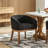 Modern Upholstered Barrel Dining Chairs-1036476253