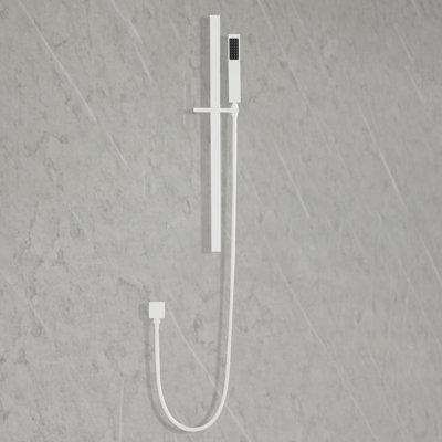 Handheld Shower With 28-Inch Slide Bar And 59-Inch Hose