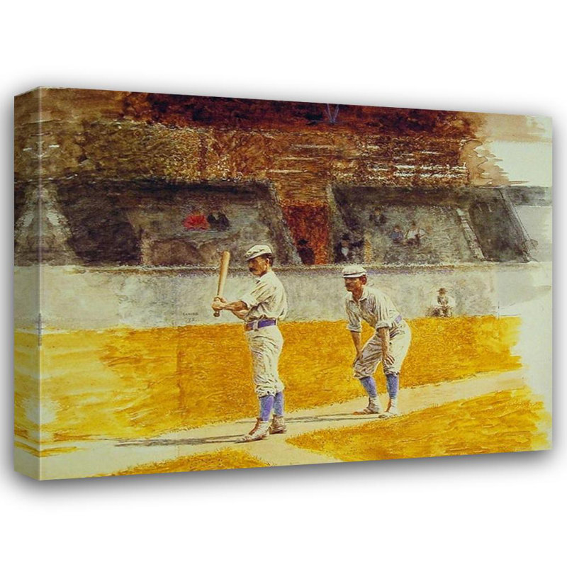Baseball Players Practicing