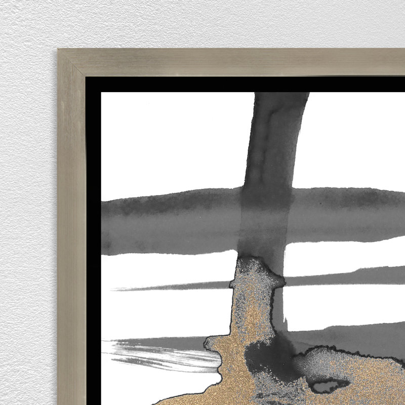 "Pièce de cœur IV" par Danielle Davis - cadre flottant, impression sur toile, H 41,75 po x l 31,75 po x P 1,5 po