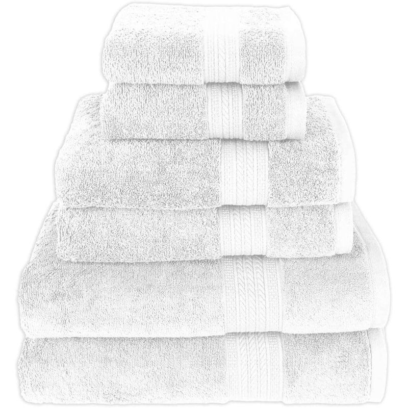 Ensemble de luxe 6 pièces Dulcia, Blanc
