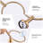 Wall Mounted Towel Ring with Concealed Mounting Hardware-103461793