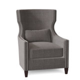 Corbin Slipcovered Wingback Chair