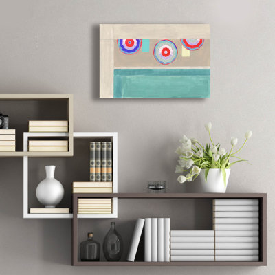 Epic Art 'By The Pool 2'  by Cartissi Acrylic Glass Wall Art, 24" x 16"