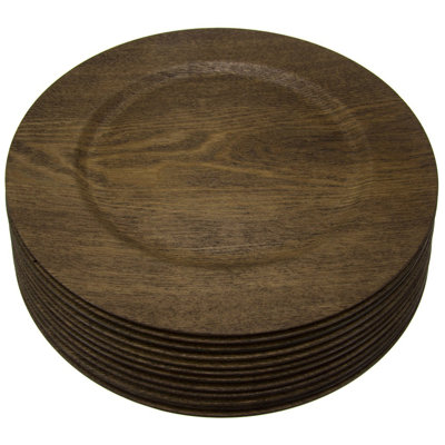 Lucinda Melamine Solid Colour Charger