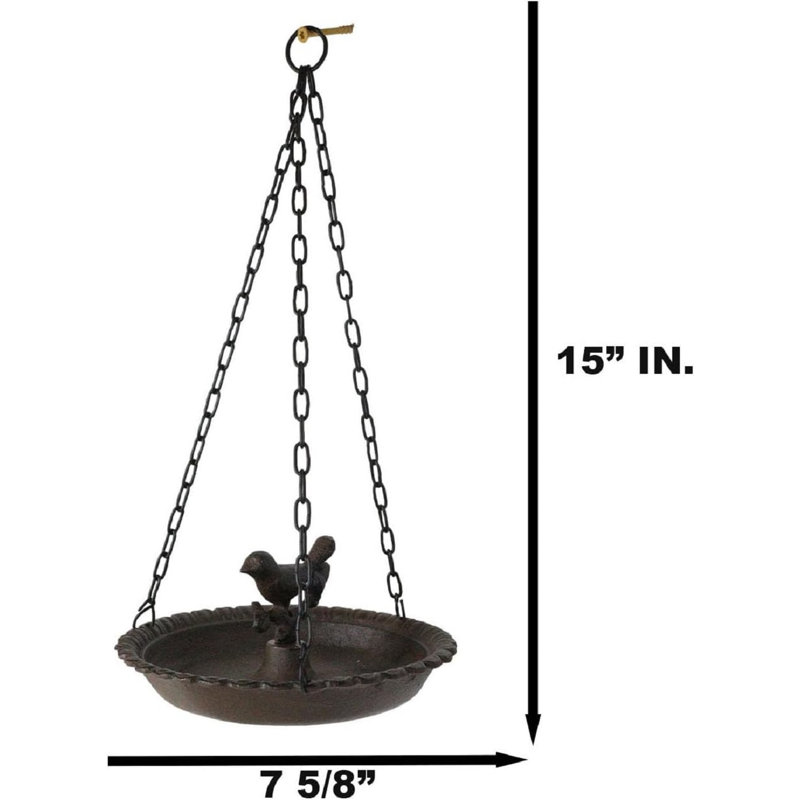 Mangeoire de bain suspendue en fonte