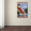Publicité rétro sur toile Kadey «Travel Poster 45»-21647956