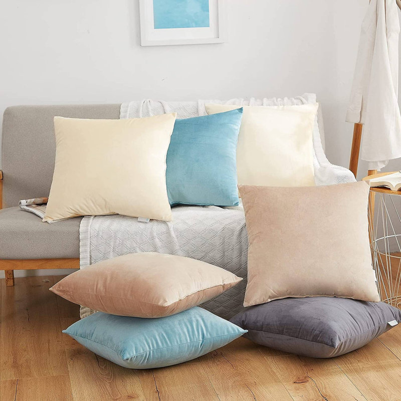  Square Pillow Insert, Cream