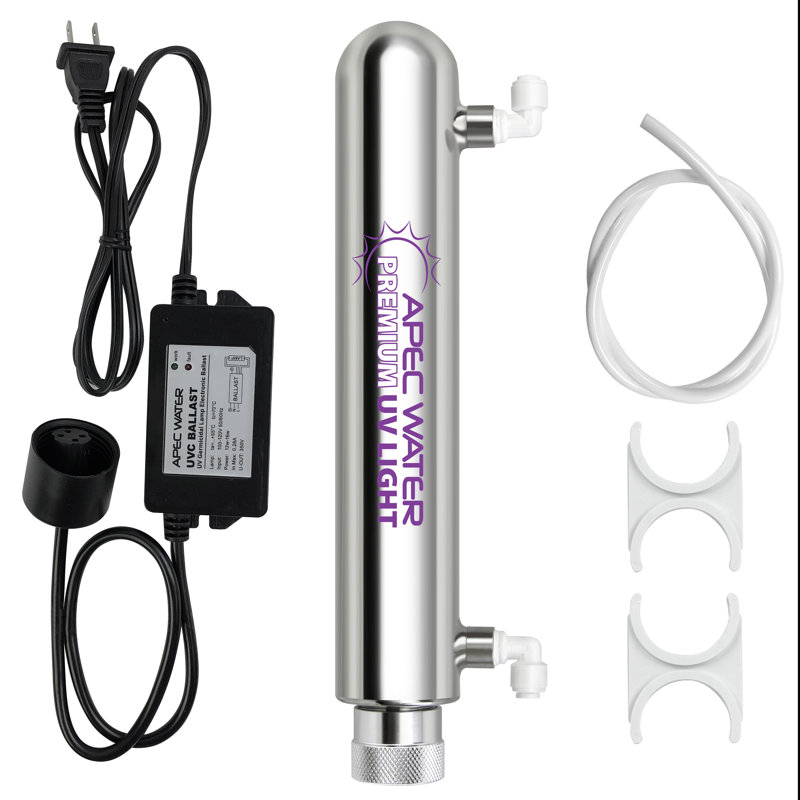 Trousse de filtration d'eau en acier inoxydable Intense