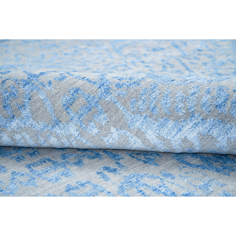 Ikat Area Rug, Rectangle 9' x 12'