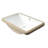 Alfi Brand 16.75'' White Ceramic Rectangular Bathroom Sink with Overflow