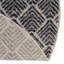 Tapis contemporain Ganesh couleur ivoire / gris anthracite-71272263
