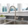 Apex Integrated Pull Down Single Handle Kitchen Faucet with Soap Dispenser