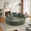 Fauteuil inclinable rond 2 en 1 surdimensionné-164071315