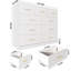 9 Drawer Double Dresser For Bedroom