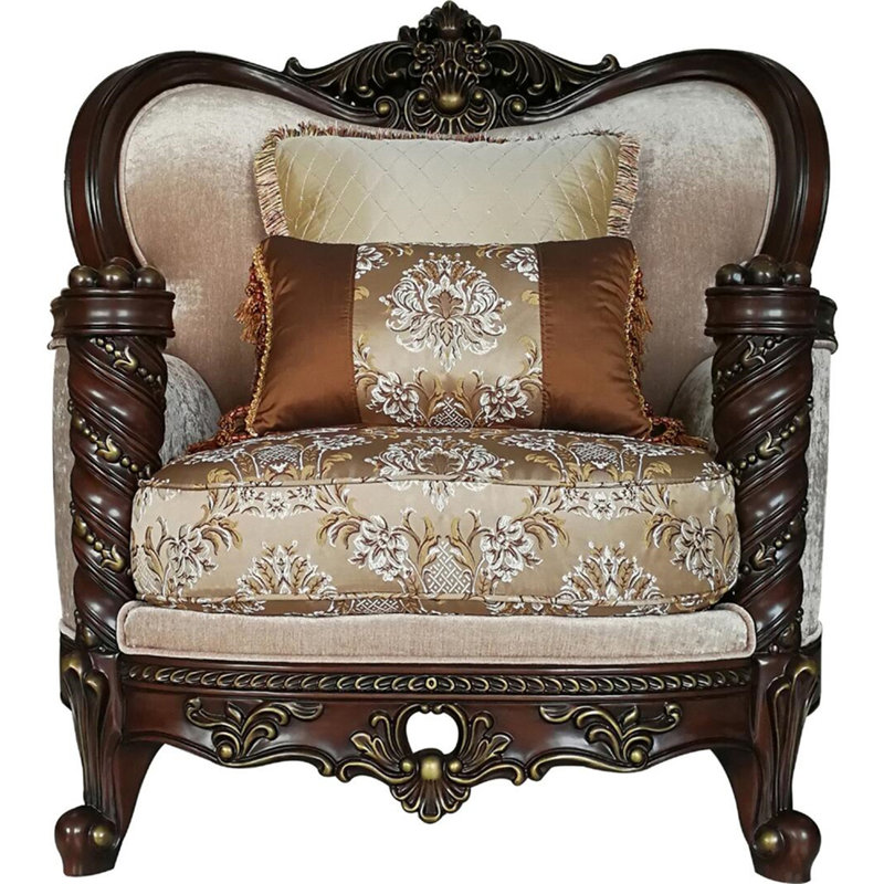 Ferriday Upholstered Wingback Chair