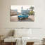 Voiture cubaine bleue Mehar-107853158