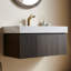 Meuble-lavabo mural 36 po avec comptoir en pierre frittée et lavabo en céramique Muri-128868423-128868428-128970742