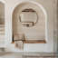 Kairos - Papier peint en lin par Sabrina Yvonne-1137539277-1135632862