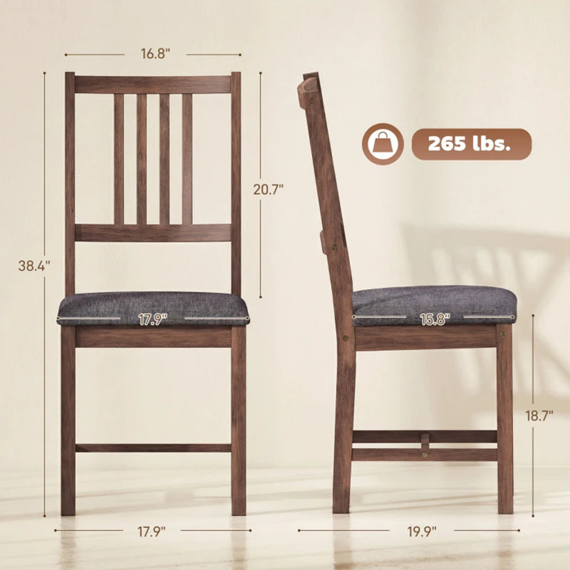 Chaises de cuisine élégantes, 2