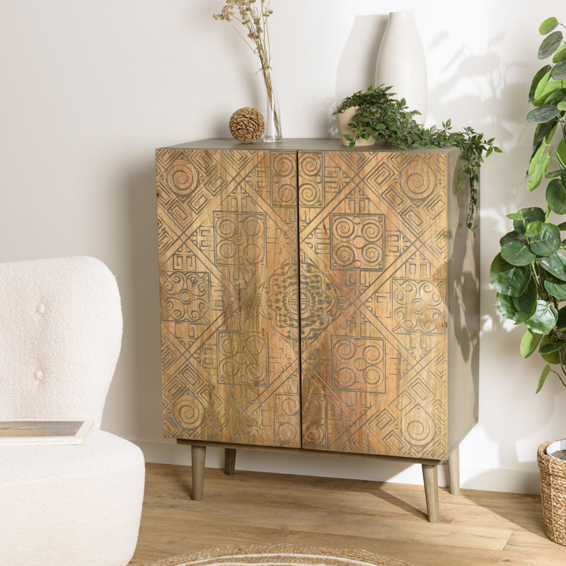 ISA 80cm Solid Wood Sideboard
