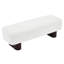 Banc rembourré en bois VelvLoft