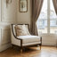Belmont Place Accent Chair - Cream/espresso
