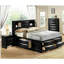 Mobilier de chambre en bois massif en bois massif 1 pièce 1 tiroir contemporain à 5 tiroirs