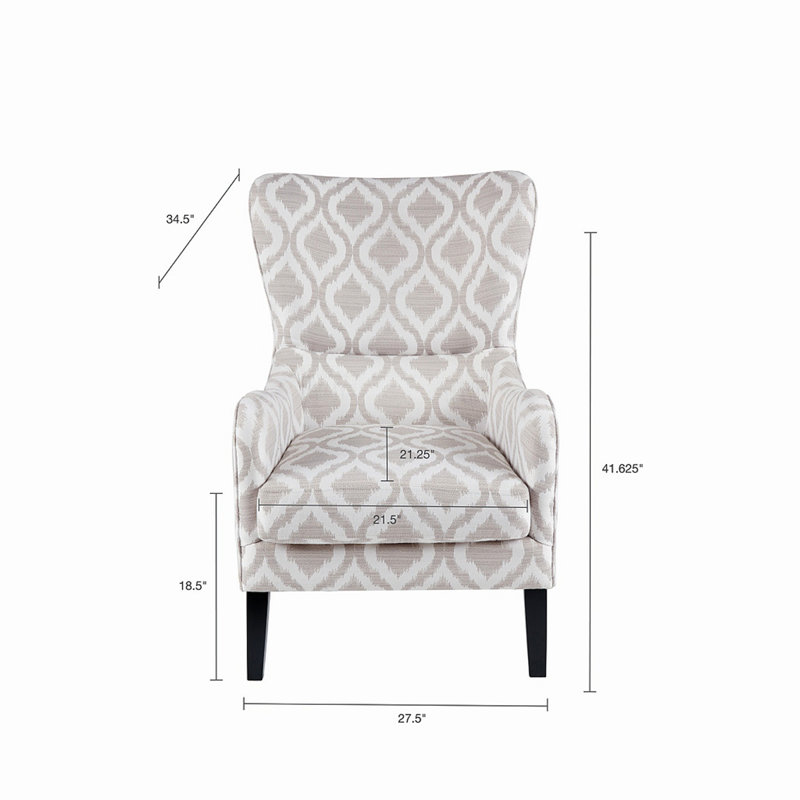 Fauteuil à oreilles Arianna