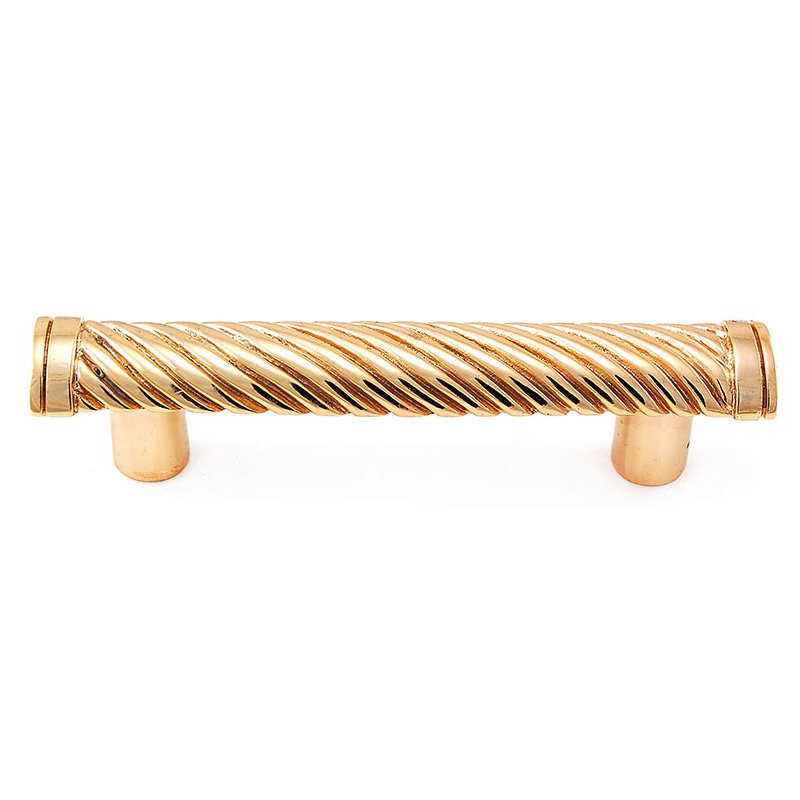 Sanzio Bar / Handle Pull, Polished Gold