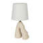 Ceramic Table Lamp with Volcano Finish