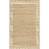 Erin Gates by Momeni Orchard Greek Key Jute and Wool Hand Woven Ivory Area Rug