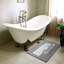 Tapis rectangulaire antidérapant pour salle de bain-42101507-42101518-122103221