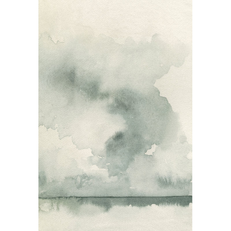 Ocean Impression II by Emma Caroline -  Painting, 30 cm H x 20 cm W, Wrapped Canvas