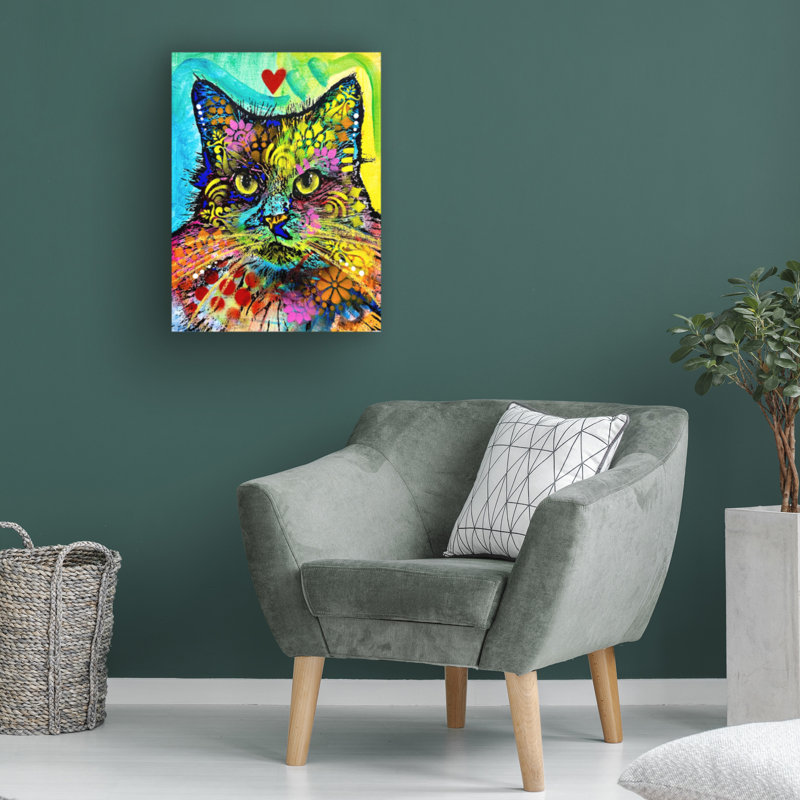 Éclatement sur toile, L 18 po x H 24 po x P 2 po